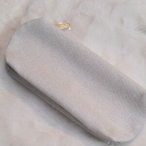 Lancome Elegant Silver Cosmetic Bag